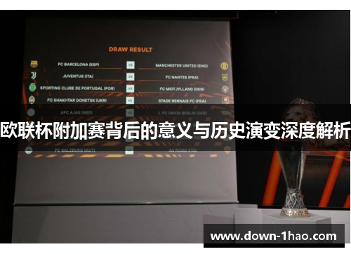 欧联杯附加赛背后的意义与历史演变深度解析 欧联杯附加赛背后的意义与历史演变深度解析